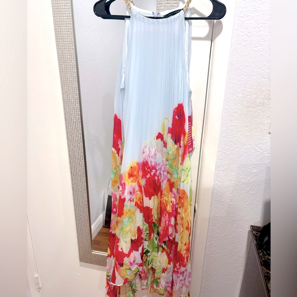 Dillards Floral Sleeveless Dress